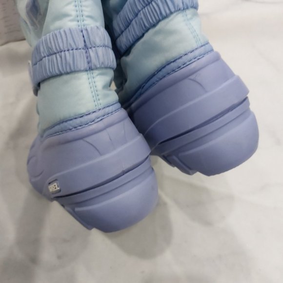 Sorel x Disney Girls Youth Flurry Frozen Elsa Snow Boots Frosted Purple - Picture 5 of 8